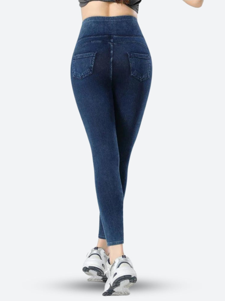 Casual High Rise Fit Denim Jeggings