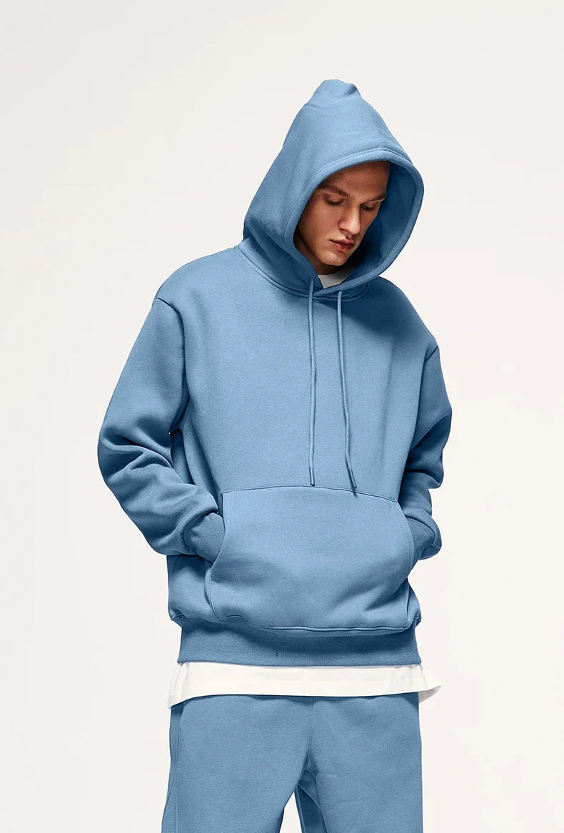 Colorful Basic Pullover Hoodie