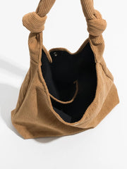 Corduroy Hobo Shoulder Bag