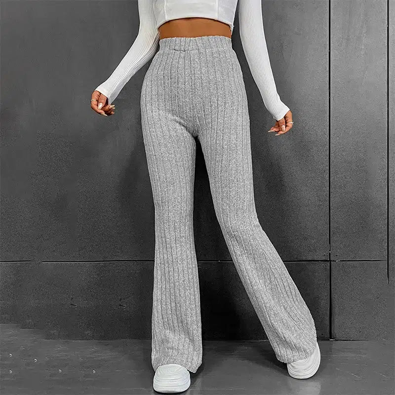 Corduroy Striped Sweatpants