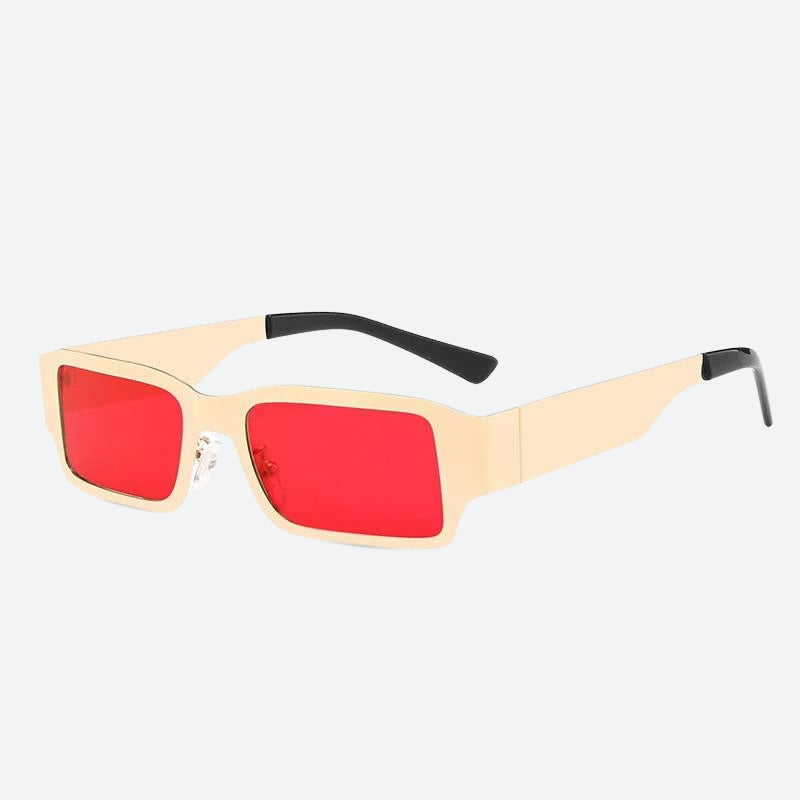 Cyberpunk Rectangle Metal Sunglasses