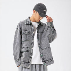 Double-Collared Denim Jacket