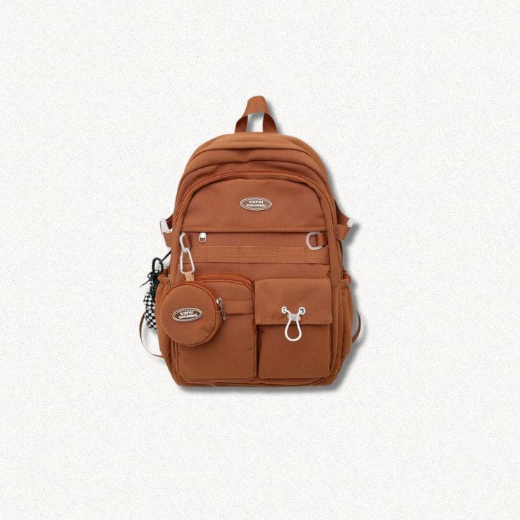 Extra Pockets Casual School Backpack