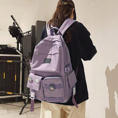 Extra Pockets Unisex School Backpack