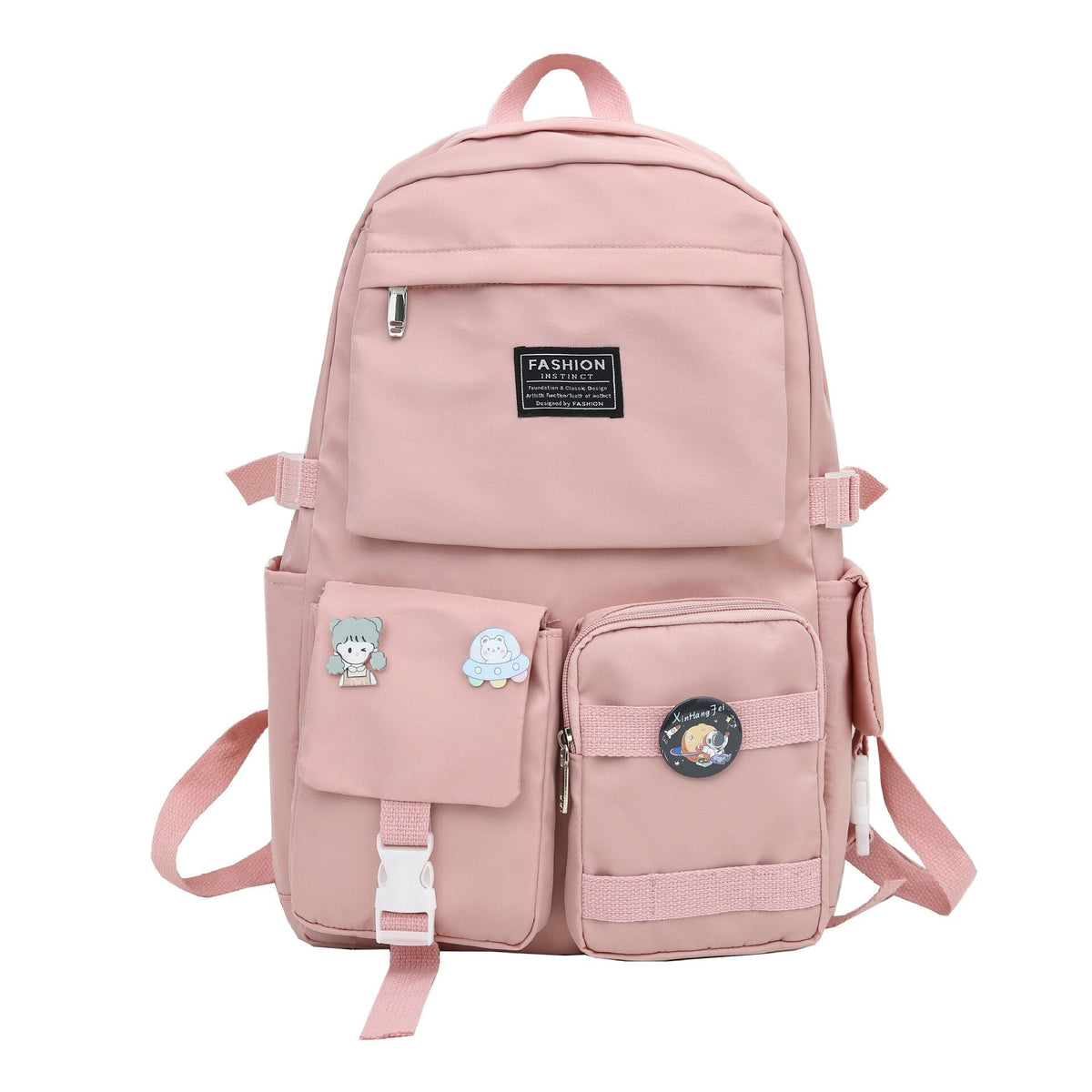 Extra Pockets Unisex School Backpack