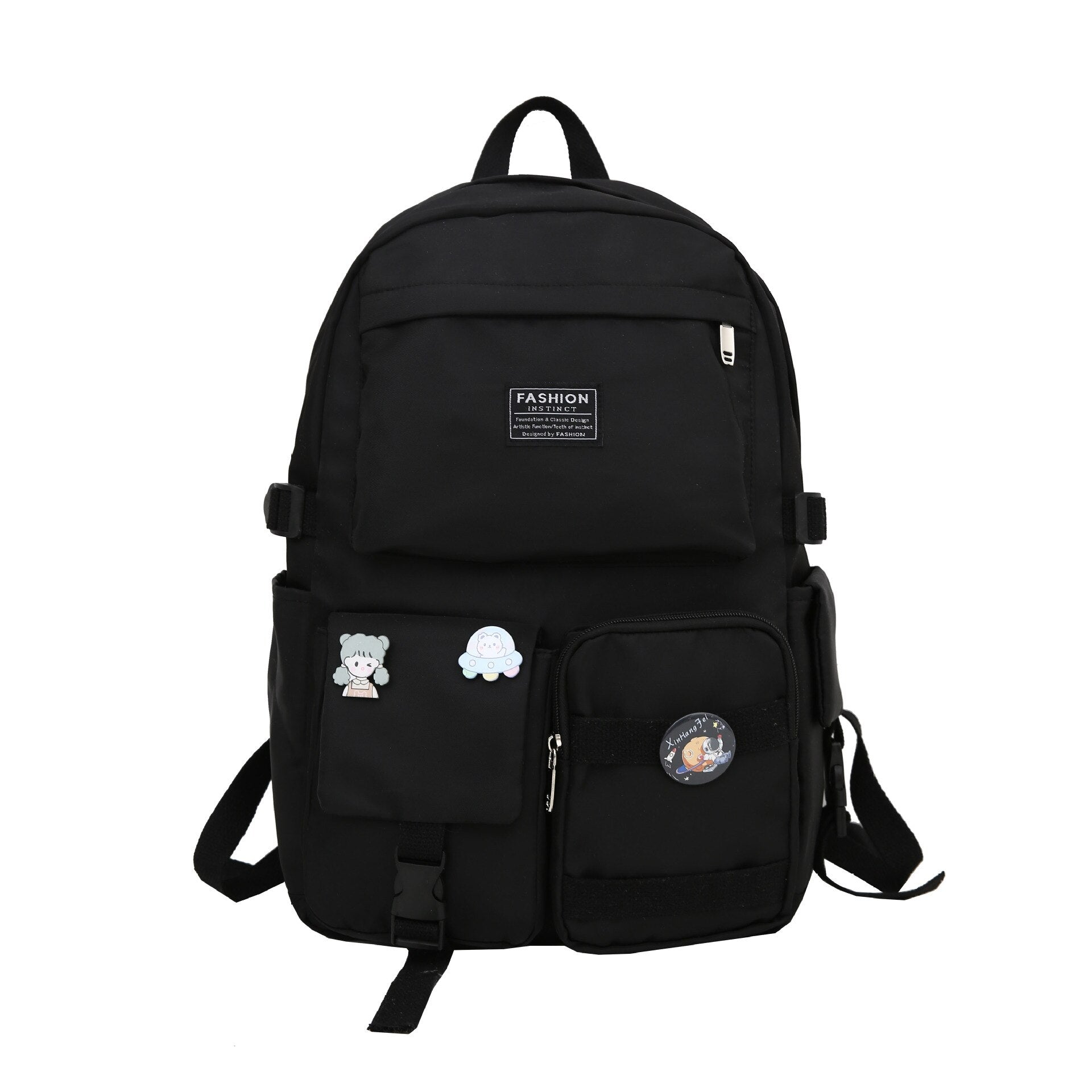 Extra Pockets Unisex School Backpack