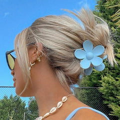 Flower Shaped Hair Clip