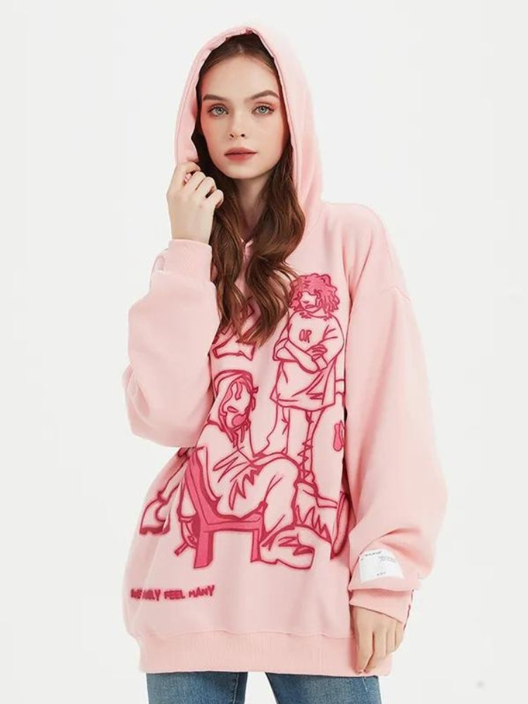 Graphic Printed Hoodie