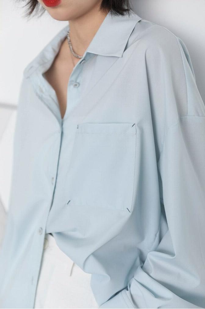 Oversized Poplin Shirt