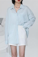 Oversized Poplin Shirt