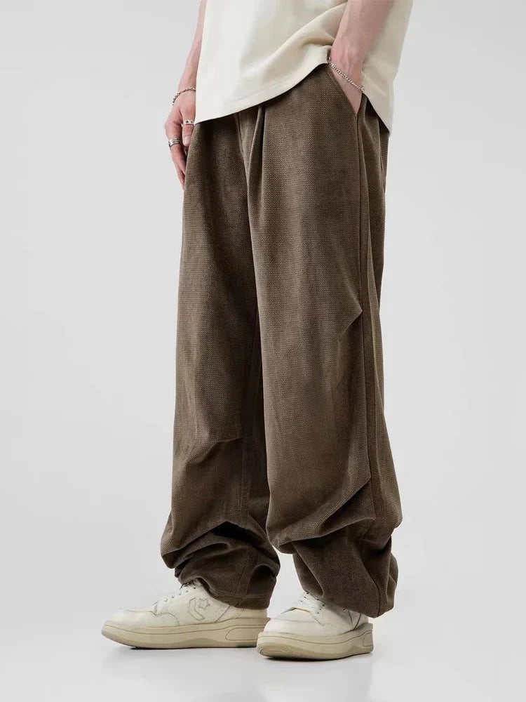 Pleated Wide Leg Pants