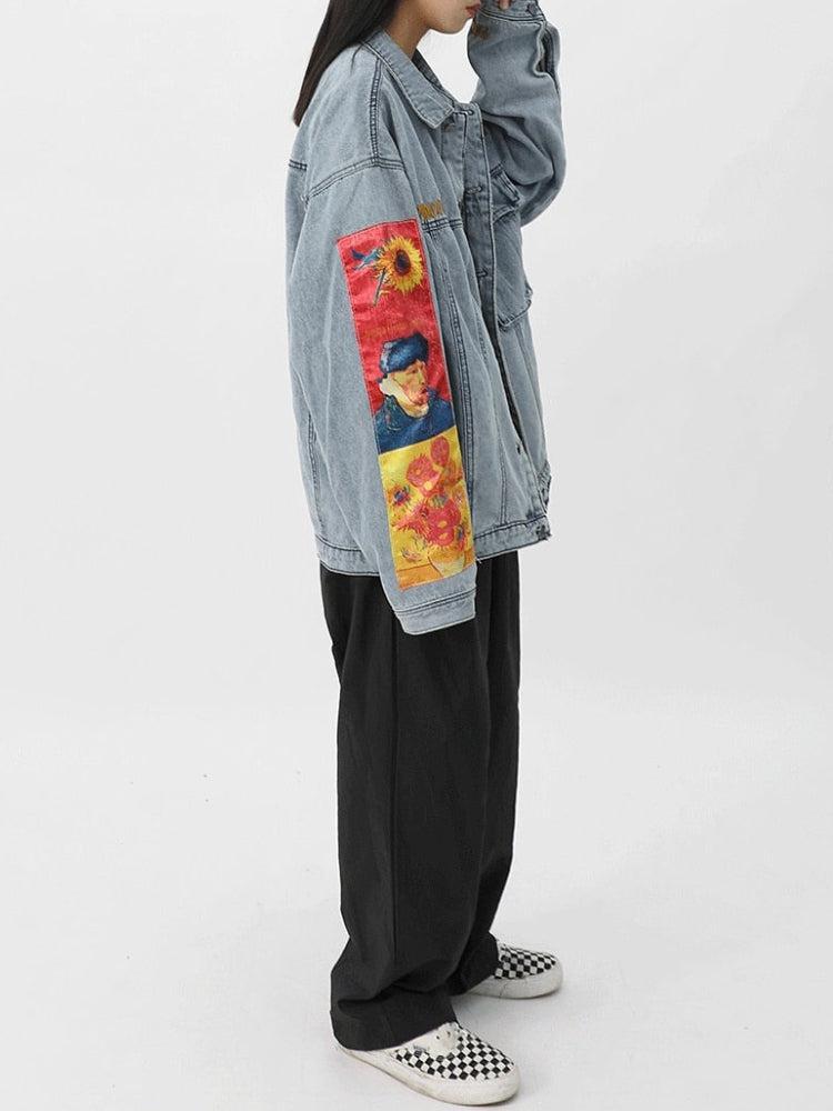 Vincent Van Gogh Denim Jacket