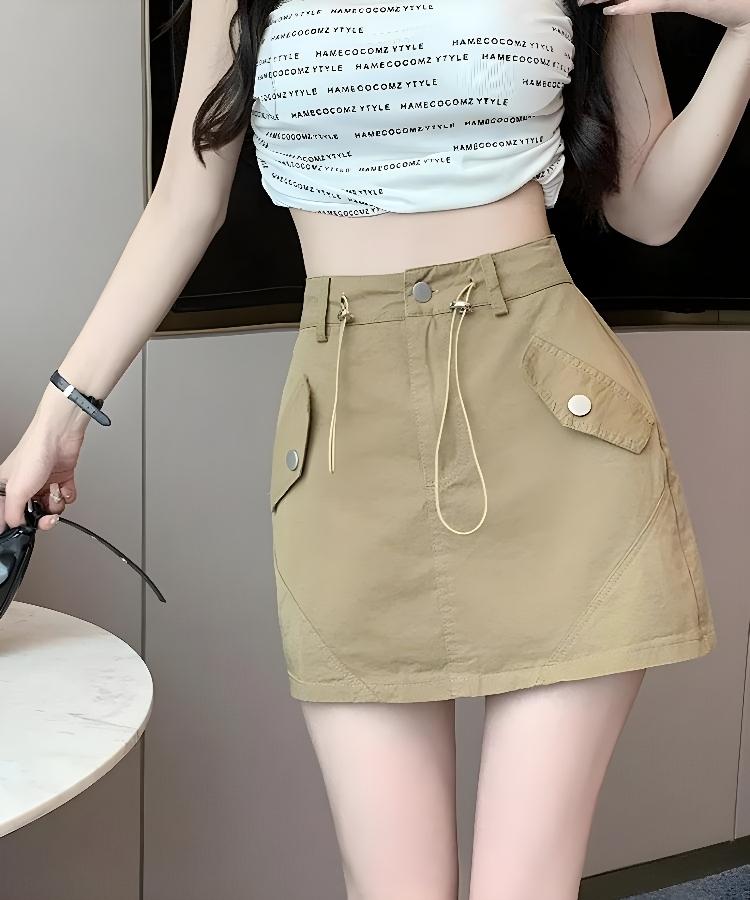 Y2K Cargo Mini Skort