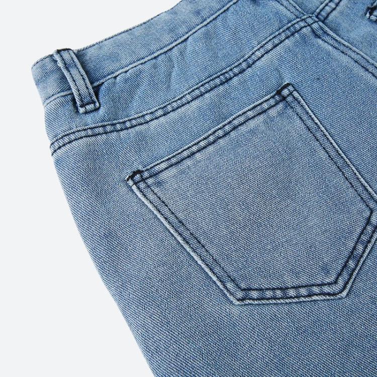 Y2K Star Jean Shorts